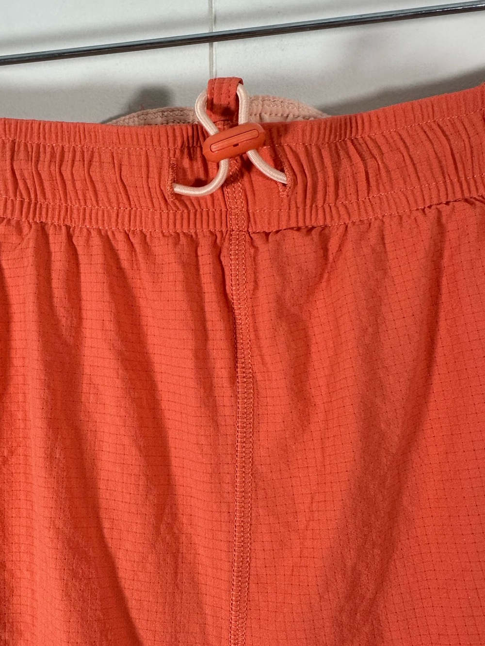 Outdoor Voices Size XXL Orange Jog Short 2-in-1 Layered Built In Liner Athletic - Picture 3 of 14